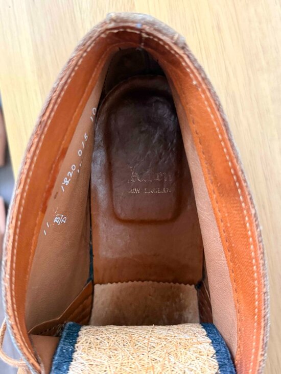 Men\'s Alden Chukka Boot 1493 Unlined Snuff Suede Leydon Last - Brown Size 11 B/D main image 7